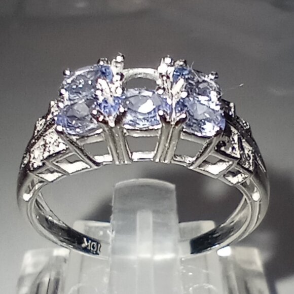 Scratch&Dent  – 4 Rings  – ~17.76g Gold  -- ~6.88ctw Diamonds/Gemstones - Picture 5 of 9